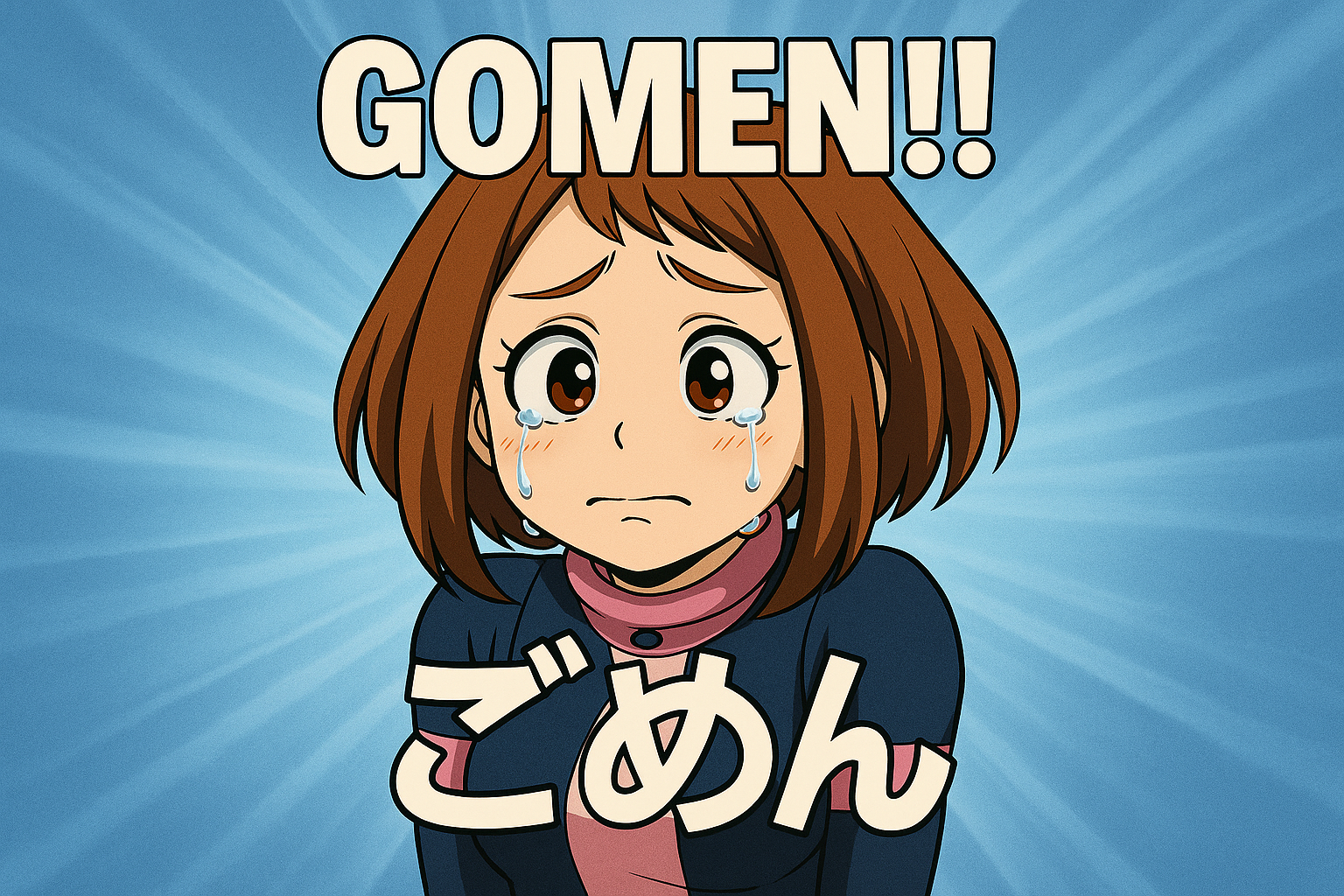 gomen ごめん