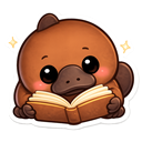 あとで読むかものイラスト