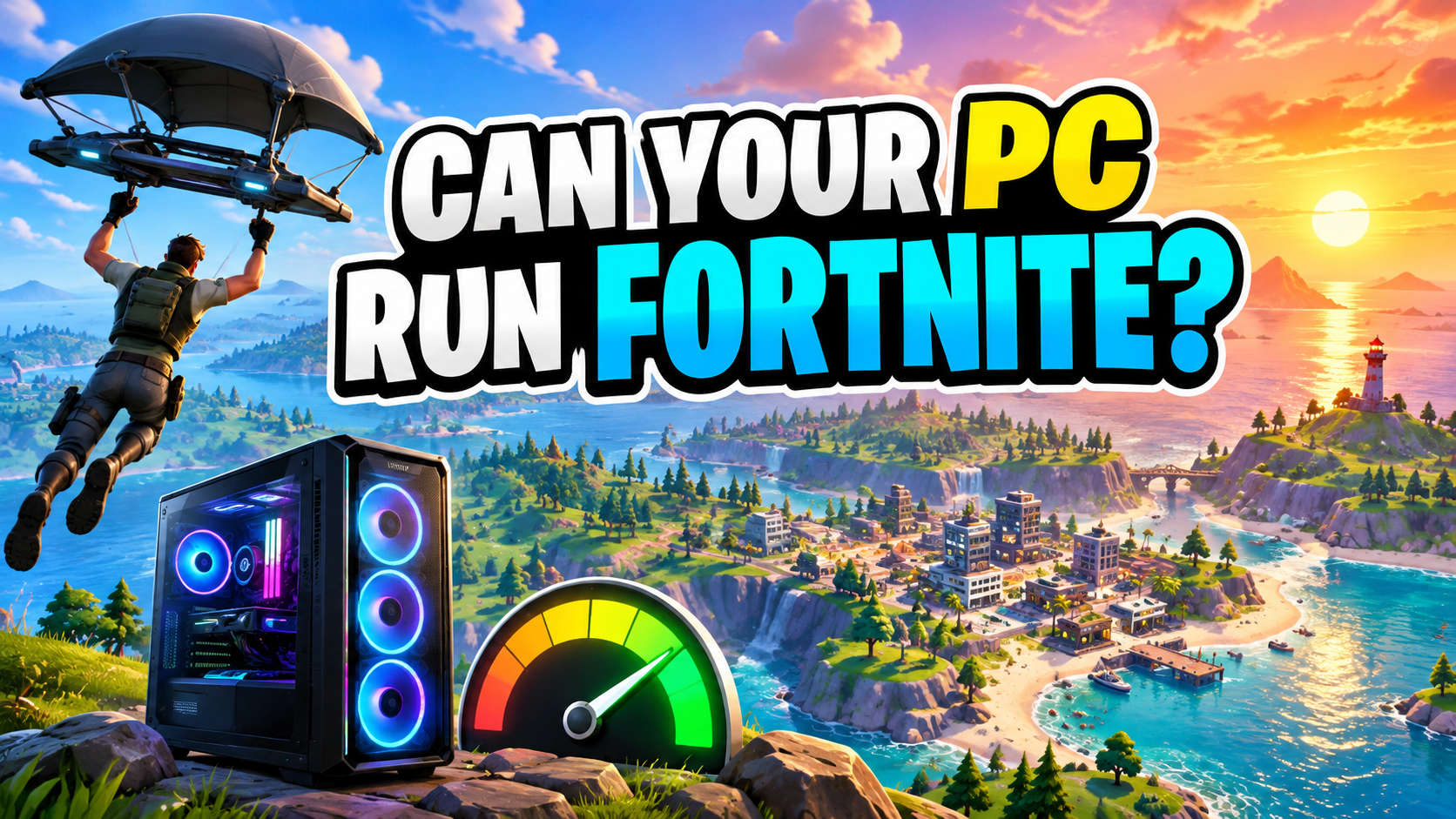 Can your PC run Fortnite?