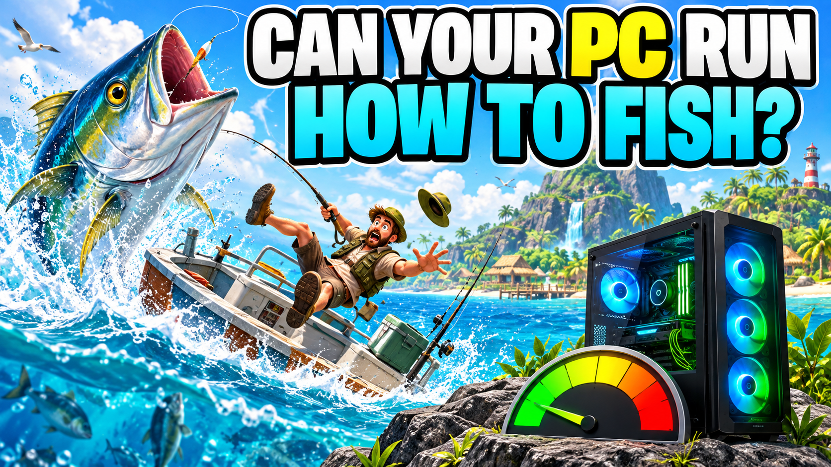Can your PC run How to Fish?